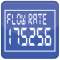 Safe Area Fluidwell Flow Rate Displays