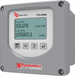 Dynasonics TFX-500w Transit-Time Ultrasonic Flow Meter :: Adjustable Pipe Size