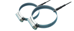 RTD Sensor (Pair) - PT100, Adjustable Band Clamp