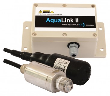 Aqualink II GPRS/GSM Data logger/alarm :: Battery powered with Optional digital and Analogue inputs / outputs