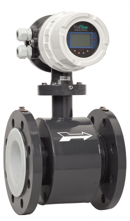 Electromagnetic Flow Meter:: DN450 Flange options, Rubber Liner (PTFE Option), AC / DC OPTIONS