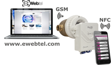 MacR6 N Water Flow and Pressure GSM Data Logger