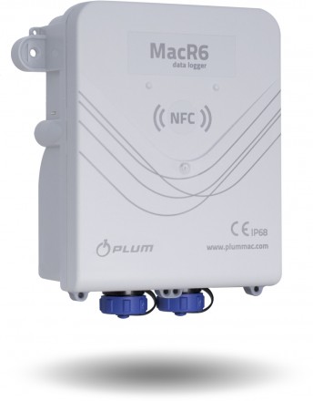 MacR6 N Water Flow and Pressure GSM Data Logger