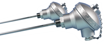 Matched Pair PT 100 Temperature sensors with Miniature IP54 Head