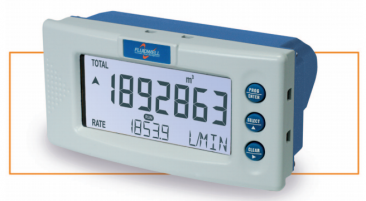 D012 DIN panel mount flow rate indicator/totaliser