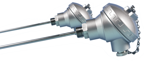 Matched Pair PT 100 Temperature sensors with Miniature IP54 Head