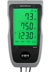 HM-500 pH and Conductivity Wall Mount Meter