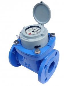 DN100 Woltmann Helix Water Meter (Cold) Dry Dial Flanged PN16 :: WRAS Approved, MID certified