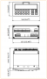 Fluidwell N413 DIN panel mount batch controller with printer driver